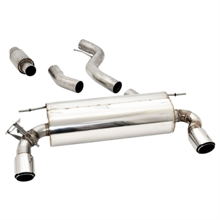 Friedrich Motorsport 76mm Duplex System i Rustfritt Stål BMW 4 Serie F32 / F33 / F36